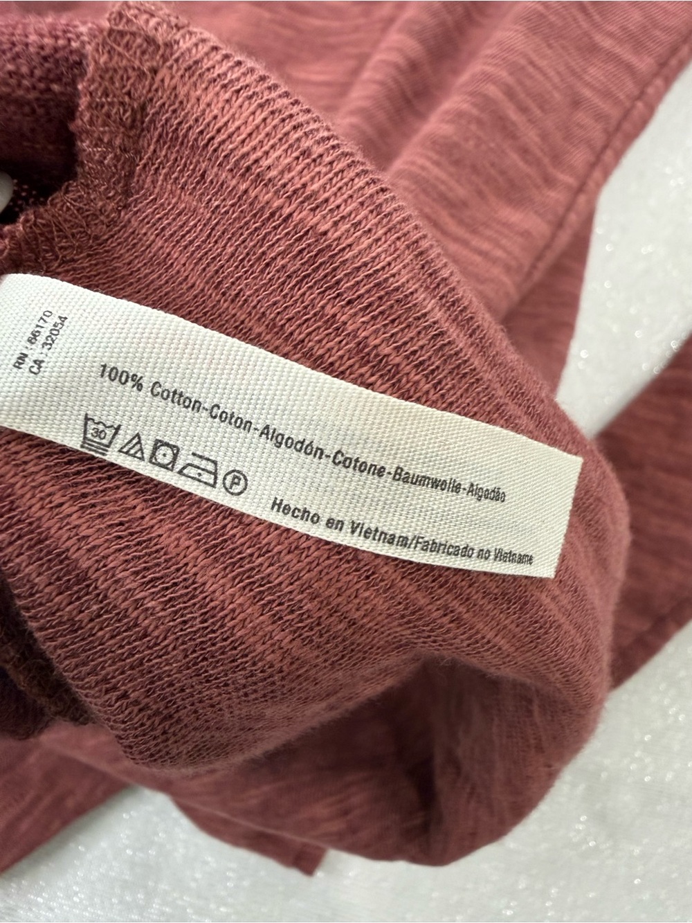 Free People Beach Cocoon Cowl Neck Sweater in Terracotta Size XS/S Womens NWT - Picture 6 of 7